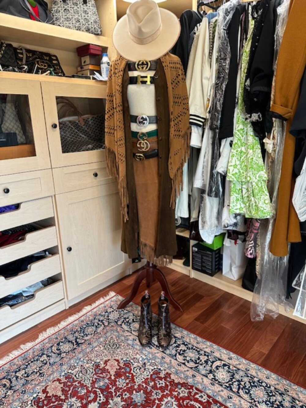 Valentino Santeria Leather Brown Ankle Boots Size 37.5